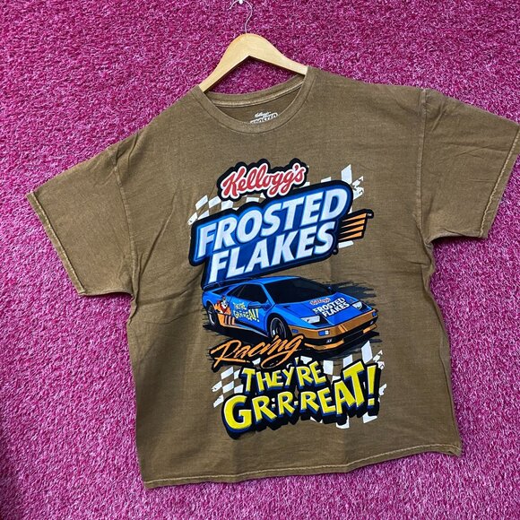 Kelloggs Frosted Flakes Racing They're Great T-Shirt XL - Picture 3 of 4